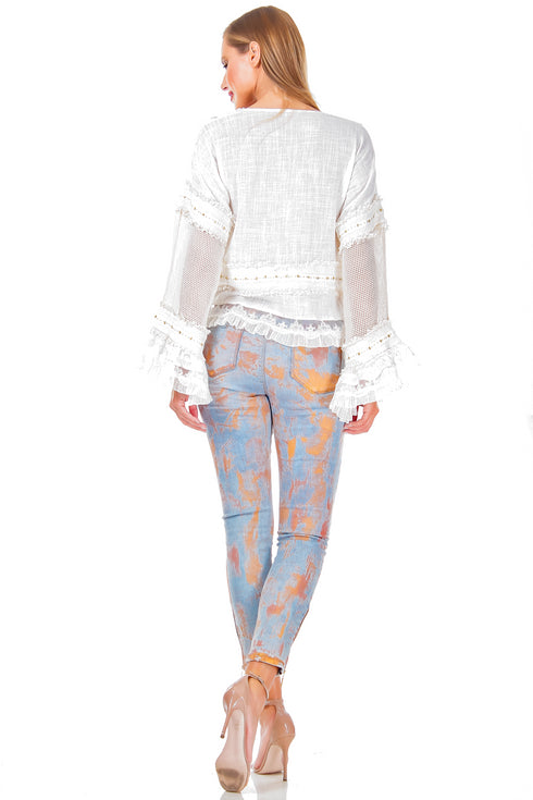 Bluza panza topita freeshipping - Liza Panait Online Boutique